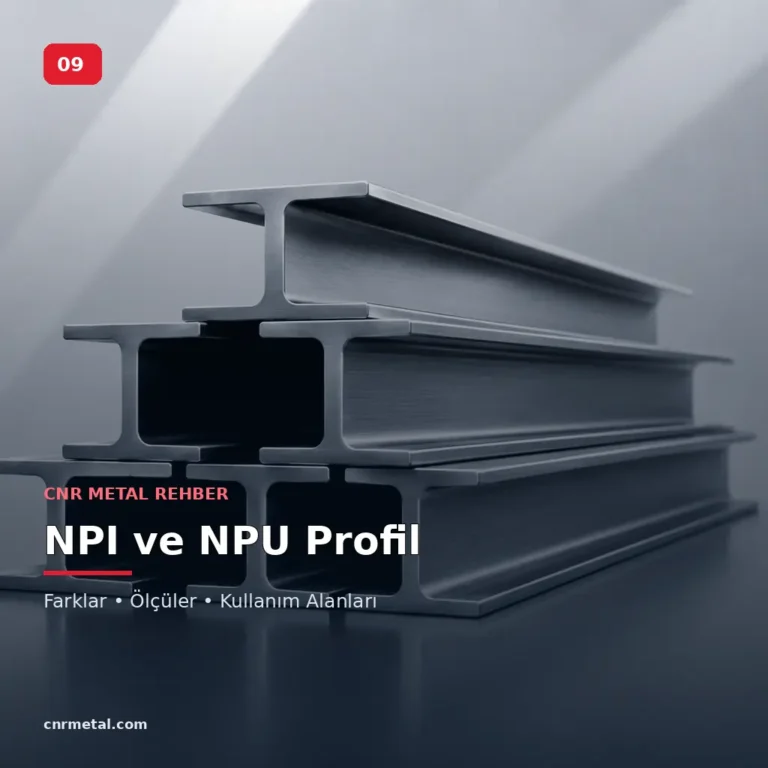 NPI ve NPU Profil Arasındaki Farklar: Ölçüler, Kullanım ve Seçim Rehberi